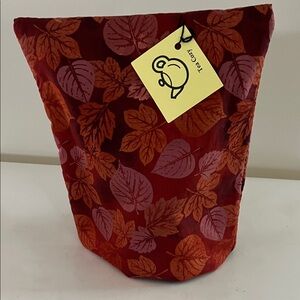 Homemade Tea Cozy in beautiful rust colors 2-3 cup pot size